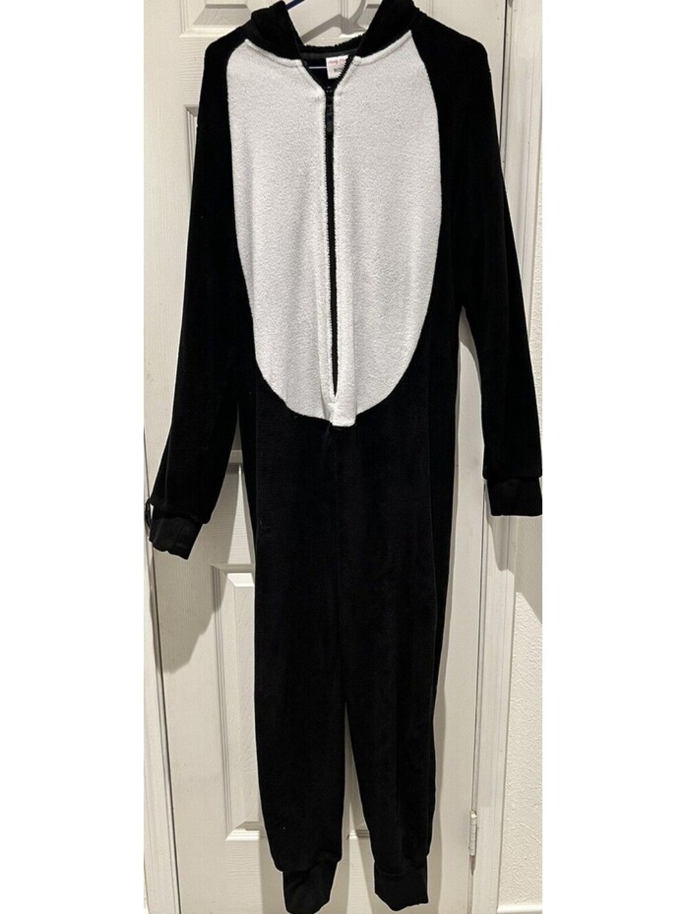 Totally Pink Penguin Adult Footless Bodysuit Size 1X/2X